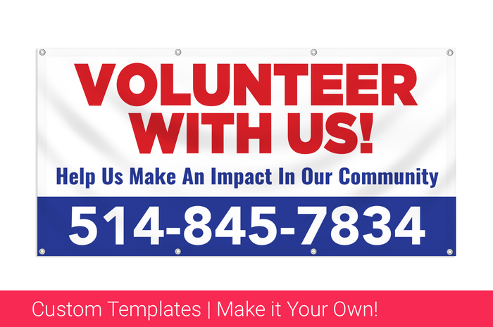 volunteer banner