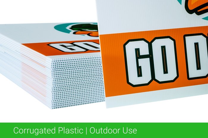 Corrugated Plastic Outdoor Use