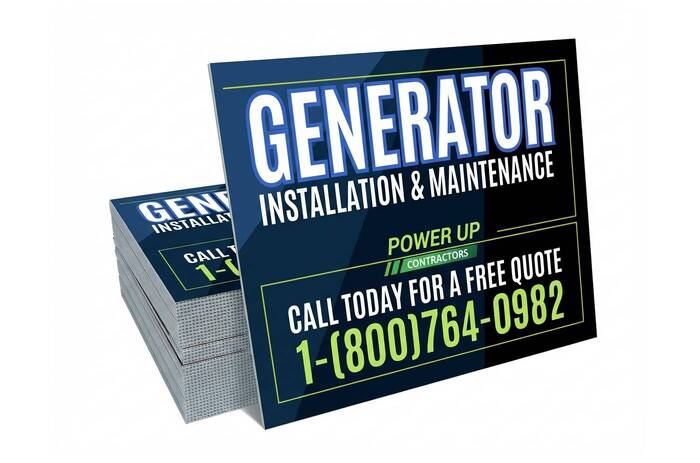 Yard Signs Generator