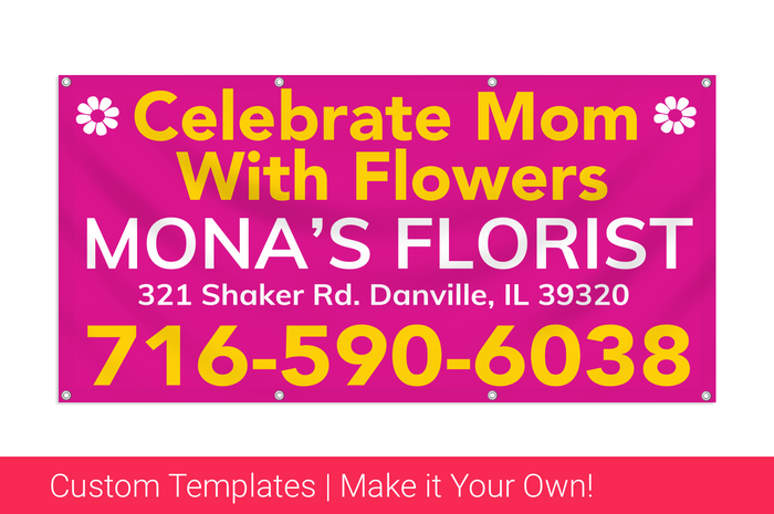 florist banner