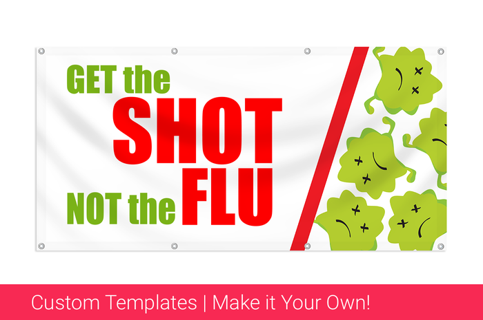 flu shots banner