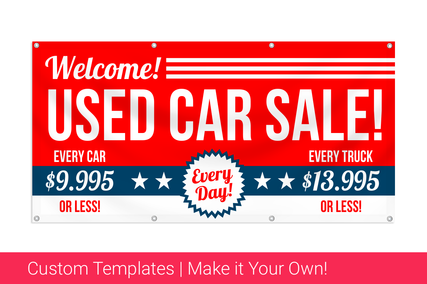 Car Sale Signs Used Car Dealer Vinyl Banners