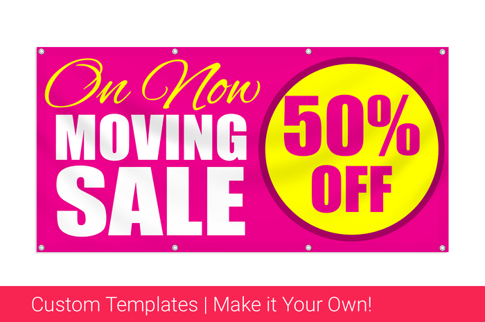 moving sale banner