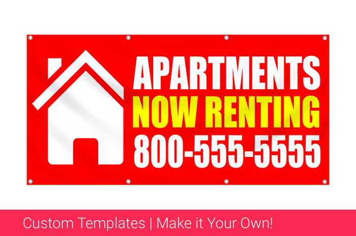 now renting banner