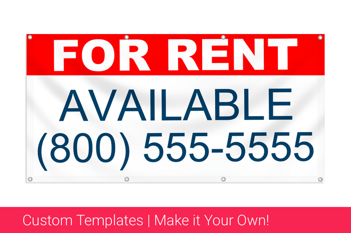 for rent banner