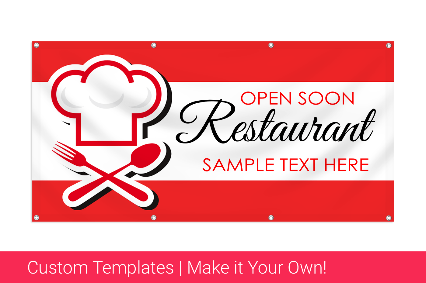 Restaurant Banners Advertise Daily Lunch or Dinner Specials With Banners