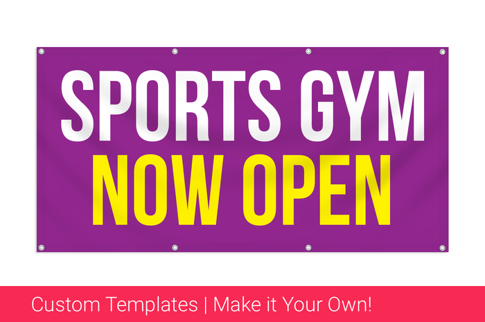 gym banner