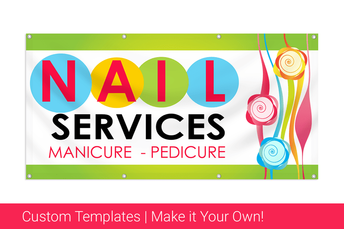 nail salon banner