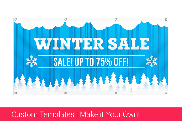 winter sale banner