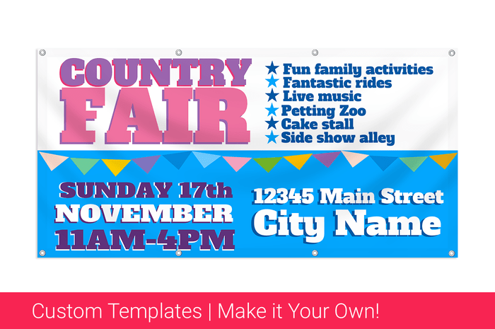 county fair banner
