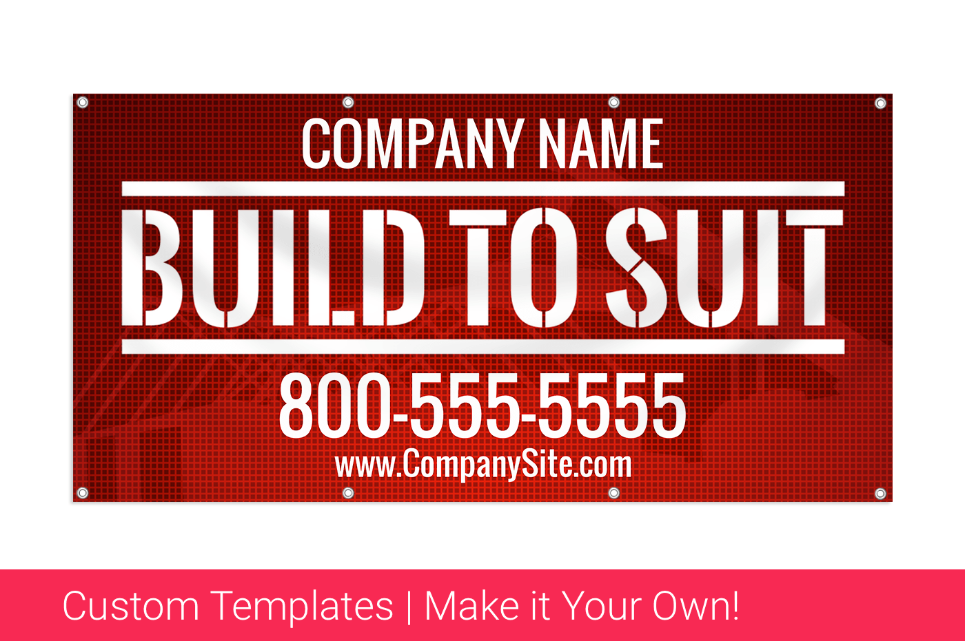 Build to Suit Real Estate Banners