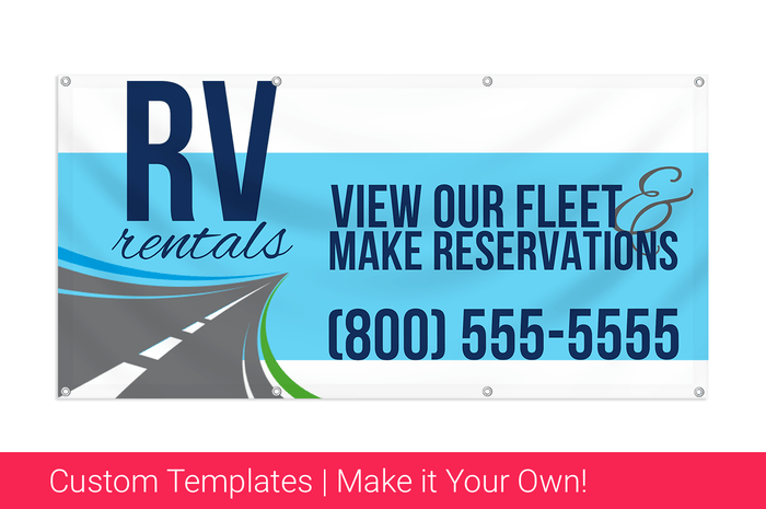 rv rental banner