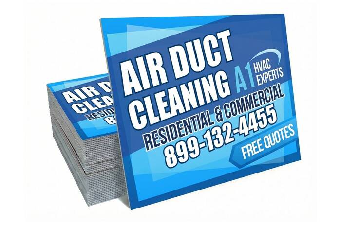 Yard Sign Air Duct Cleaning