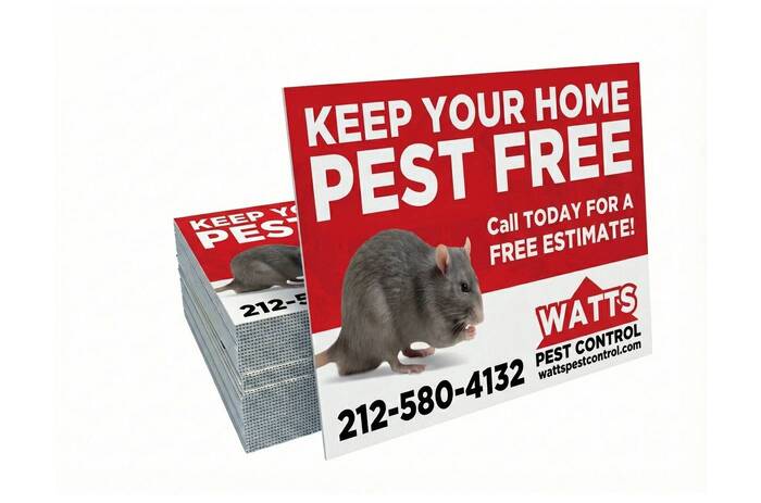 Yard Sign Pest Control