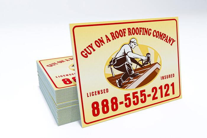 Standard 18x24 Inch Yard Signs