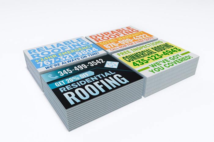 Standard 18x24 Inch Yard Signs