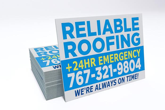 Standard 18x24 Inch Yard Signs