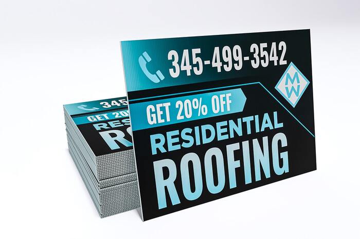 Standard 18x24 Inch Yard Signs