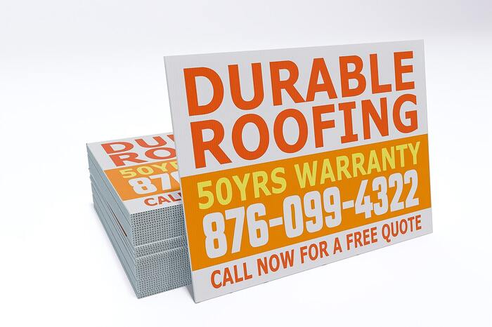 Standard 18x24 Inch Yard Signs